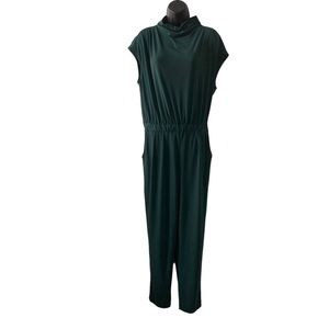 Jennifer Lopez Green Jumpsuit Romper